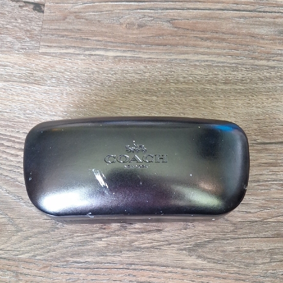 Coach Black Glasses Case - Picture 1 of 8